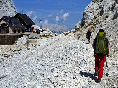 Julské Alpy - přechod po chatách